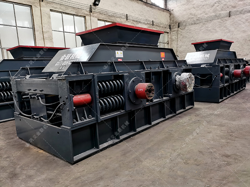 半自動大型對輥制砂機發貨 2PG1208制砂機設備發往廣東 半自動大型對輥制砂機發貨 2PG1208制砂機設備發往廣東