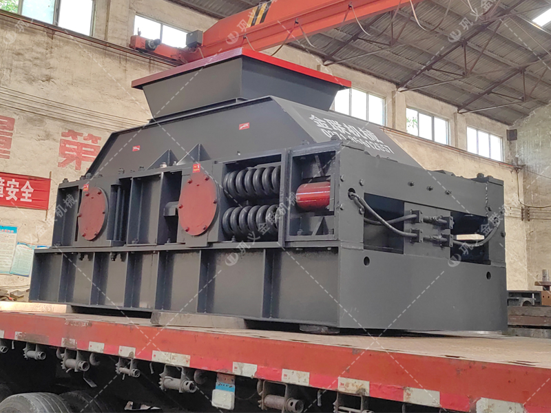 1200x800大型河卵石破碎機設備發貨圖片