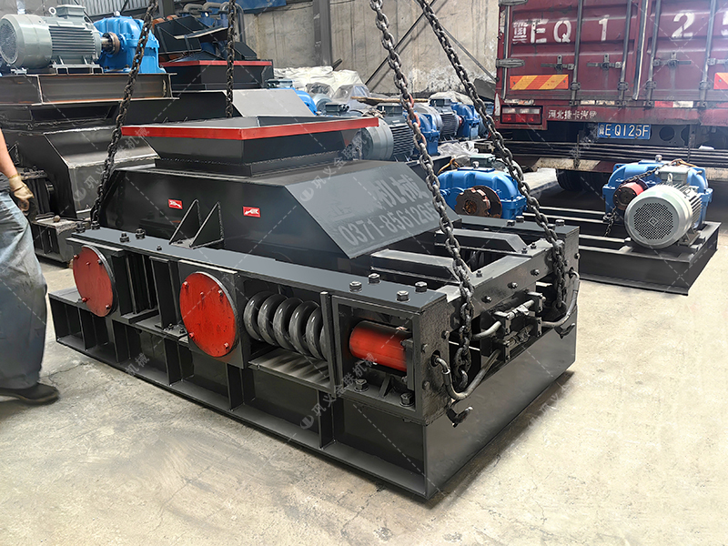 2PG800x600對輥破碎機發貨圖片_發往廣東連州_破碎石英石 2PG800x600對輥破碎機發貨圖片_發往廣東連州_破碎石英石